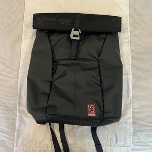 Chrome Yalta 2.0 Roll Top Backpack / Rucksack with HOMELAND NYC logo